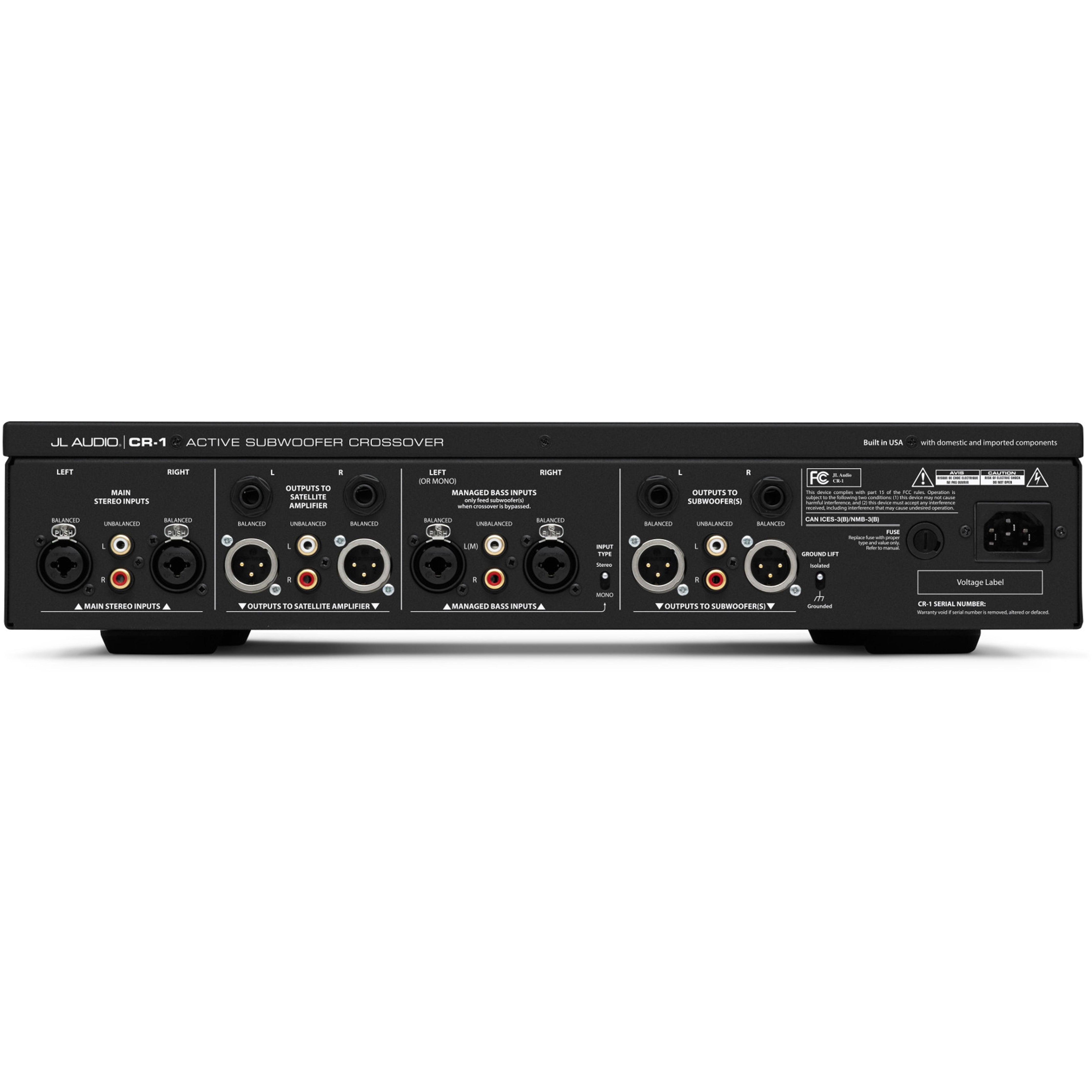 JL Audio CR-1 Active Crossover - Ex Demo