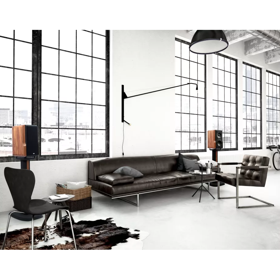 Chario Constellation MKII Delphinus Bookshelf Speakers with Stands - Ex Demo