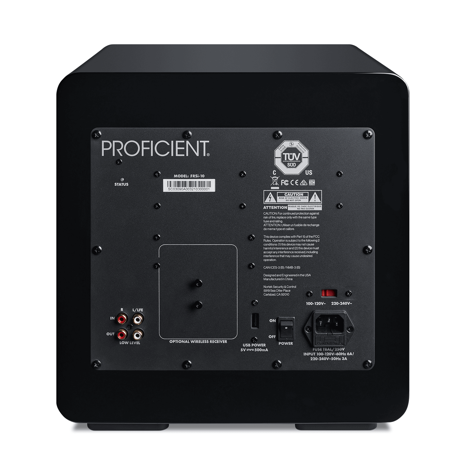 Proficient Audio Signature Series FRS-10 Subwoofer