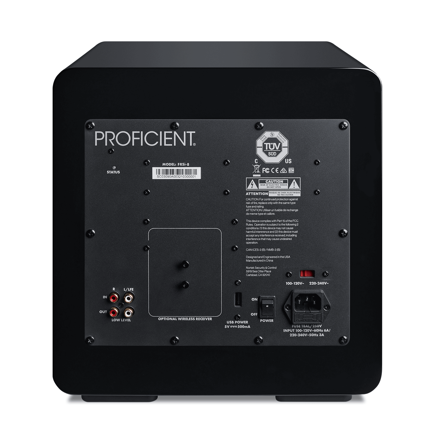 Proficient Audio Signature Series FRS-8 Subwoofer