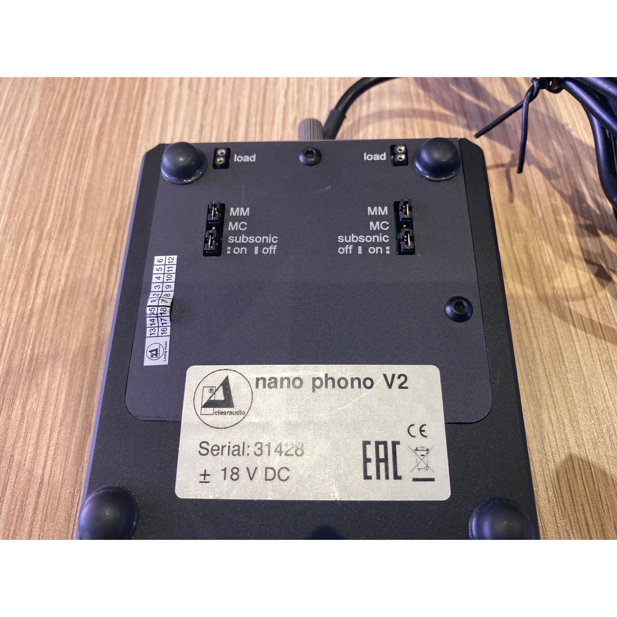 Clearaudio Nano Phono V2 Phonostage With HP Output - Ex Demo