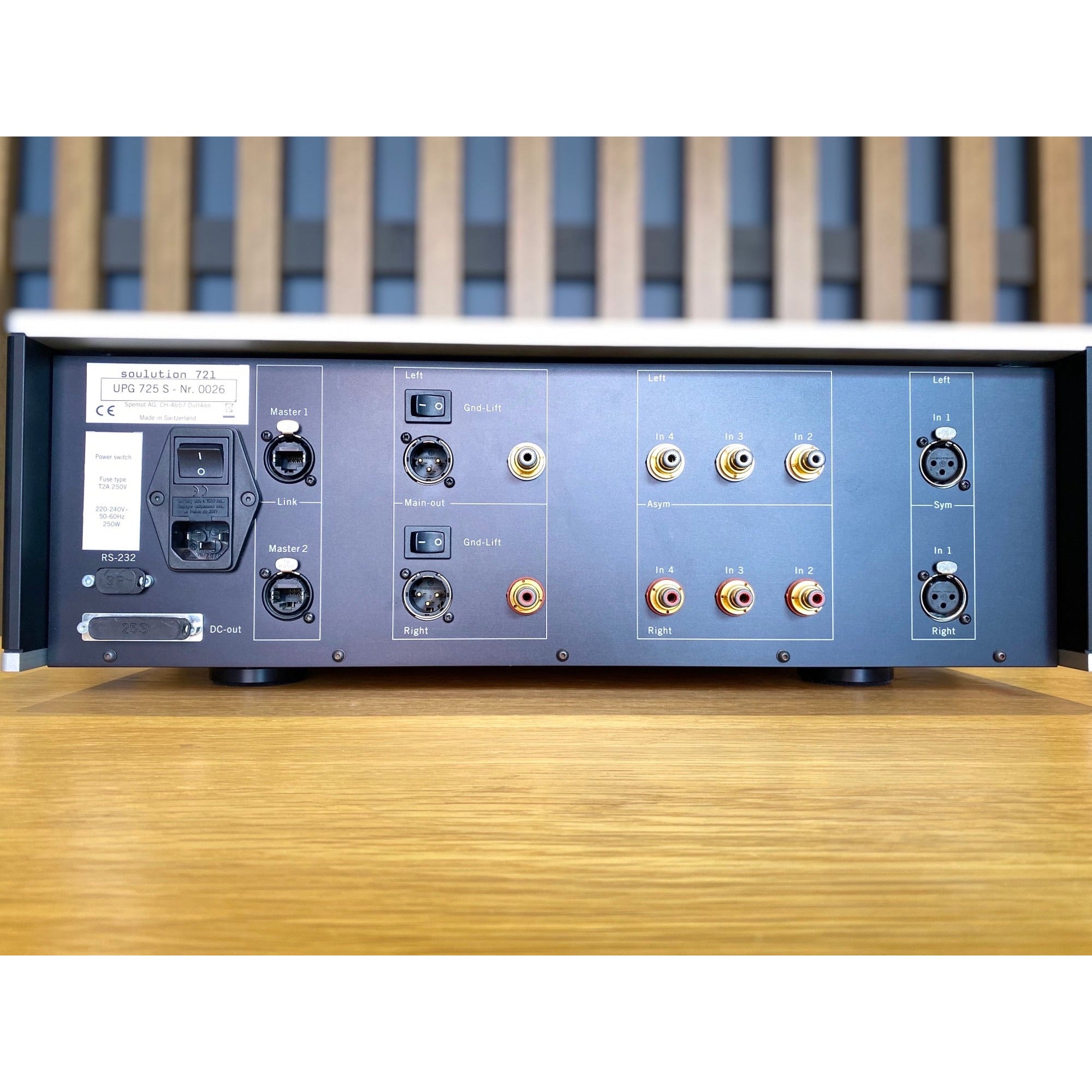 Soulution 721 Preamplifier with 725 Upgrade - Consignment