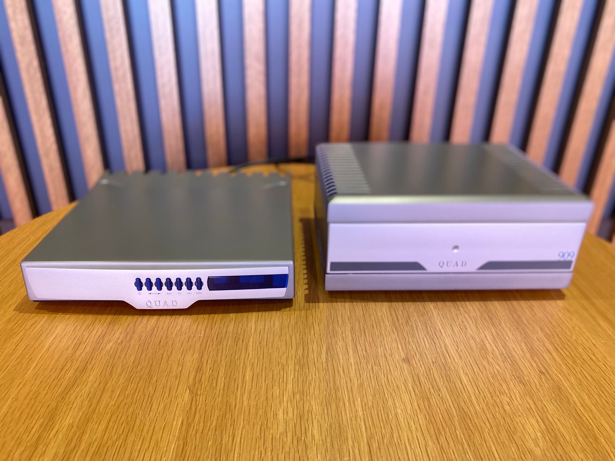 Quad 99 Pre Amplifier and 909 Power Amplifier - As Traded