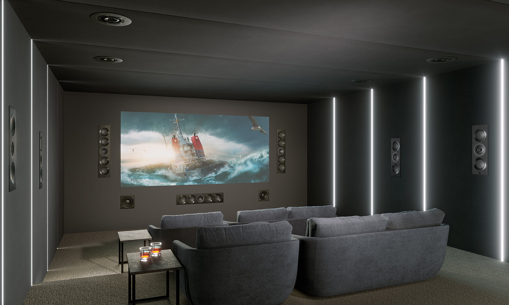 KEF Ci5160REFM-THX Room