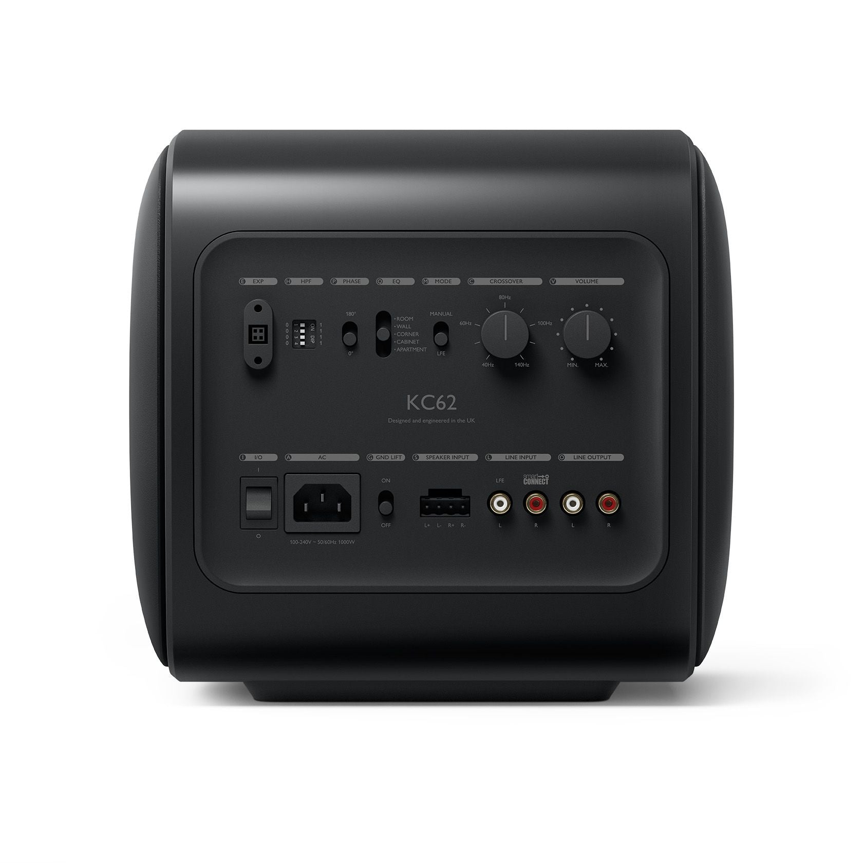 KEF KC62 Black Rear