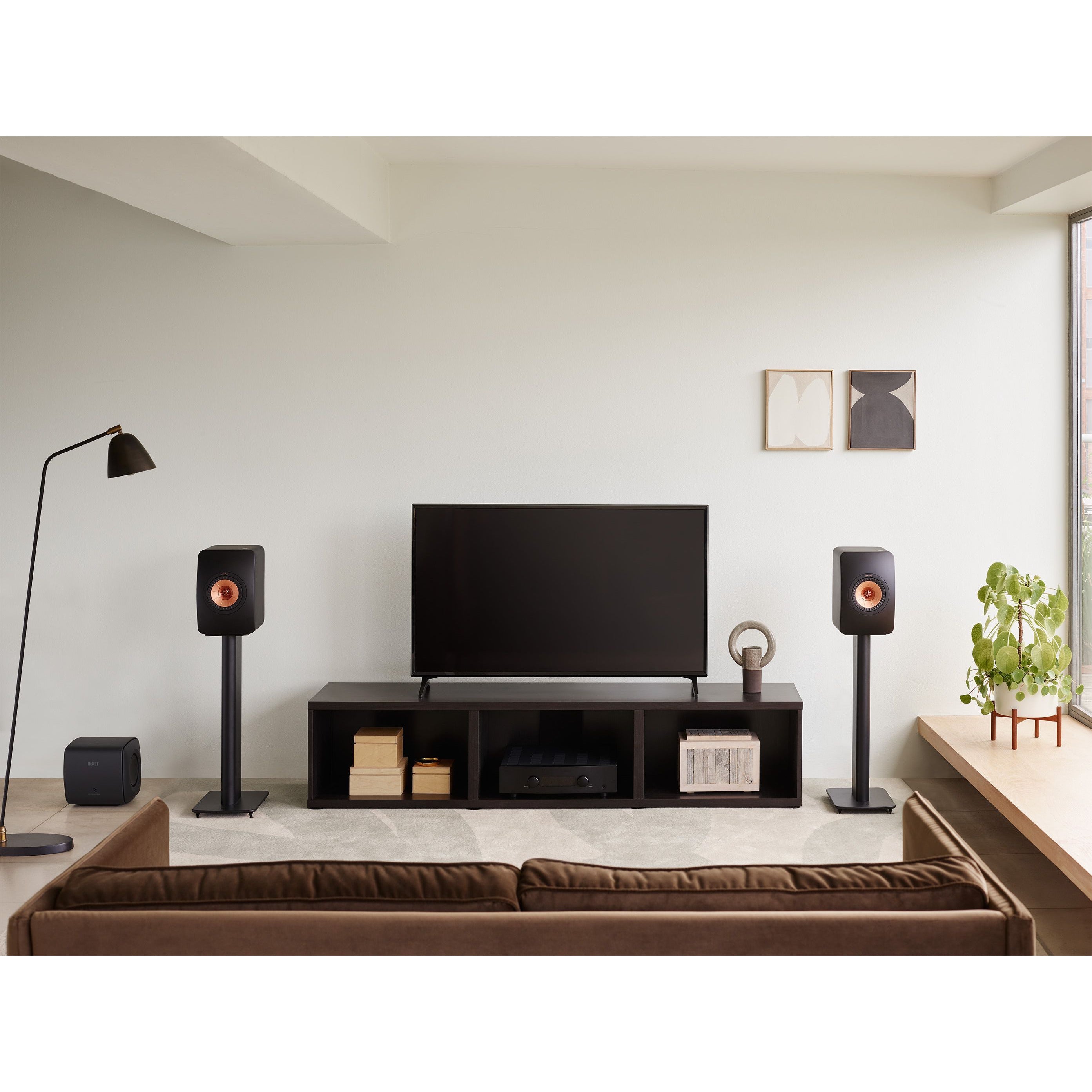 KEF KC62 Black Room