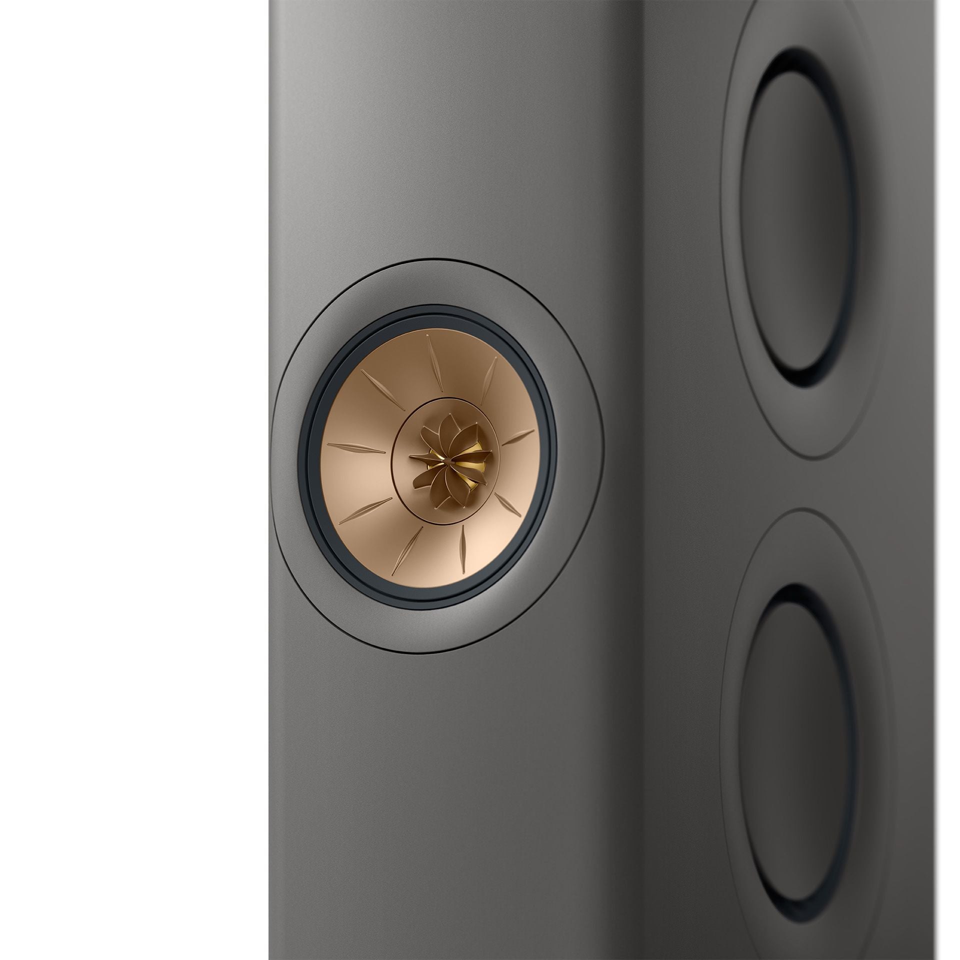 KEF LS60 Grey Closeup