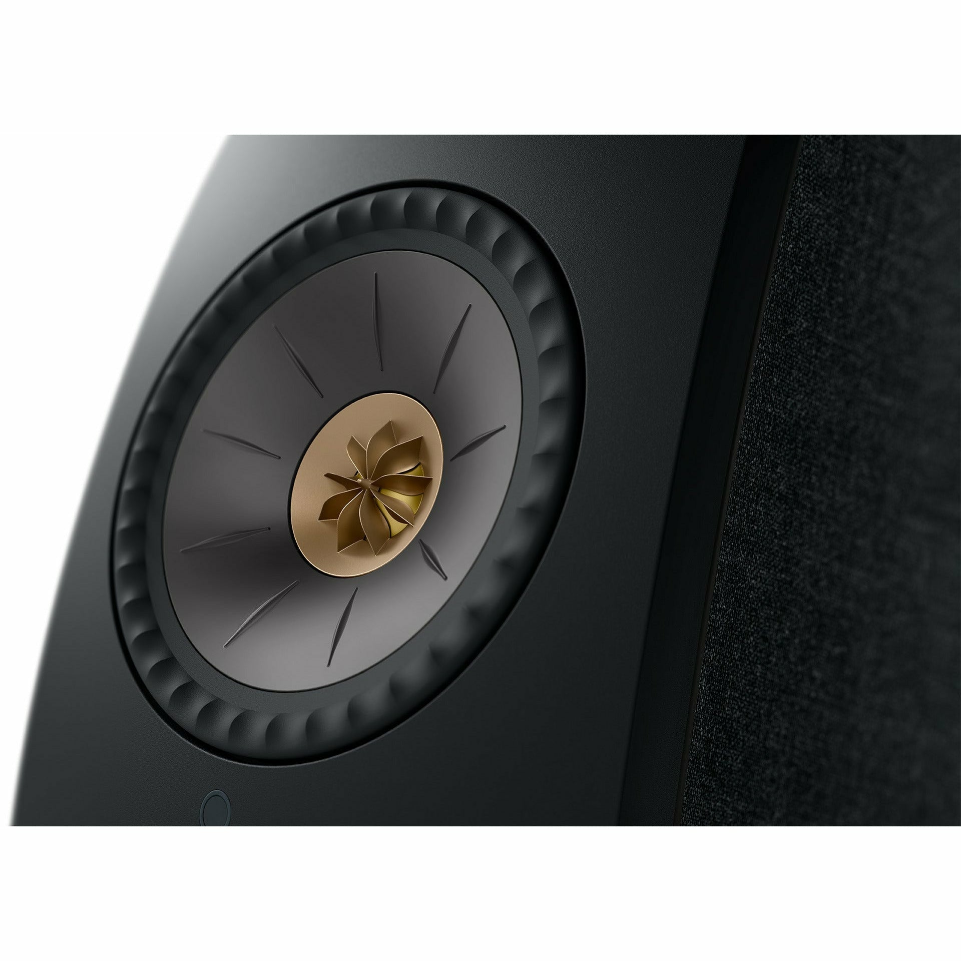 KEF LSXII Black Closeup