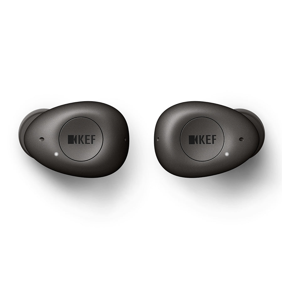 KEF Mu3 Charcoal Buds Top