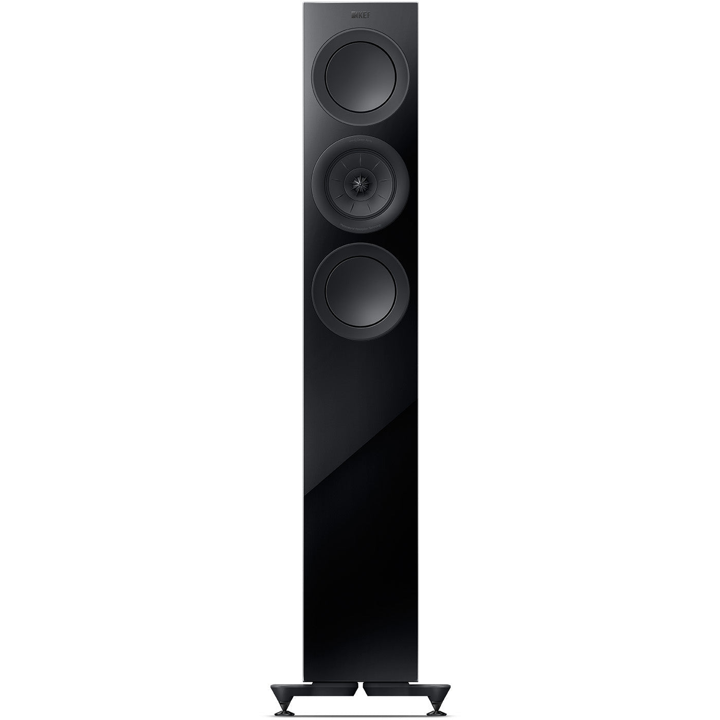 KEF R5 Meta Black Front