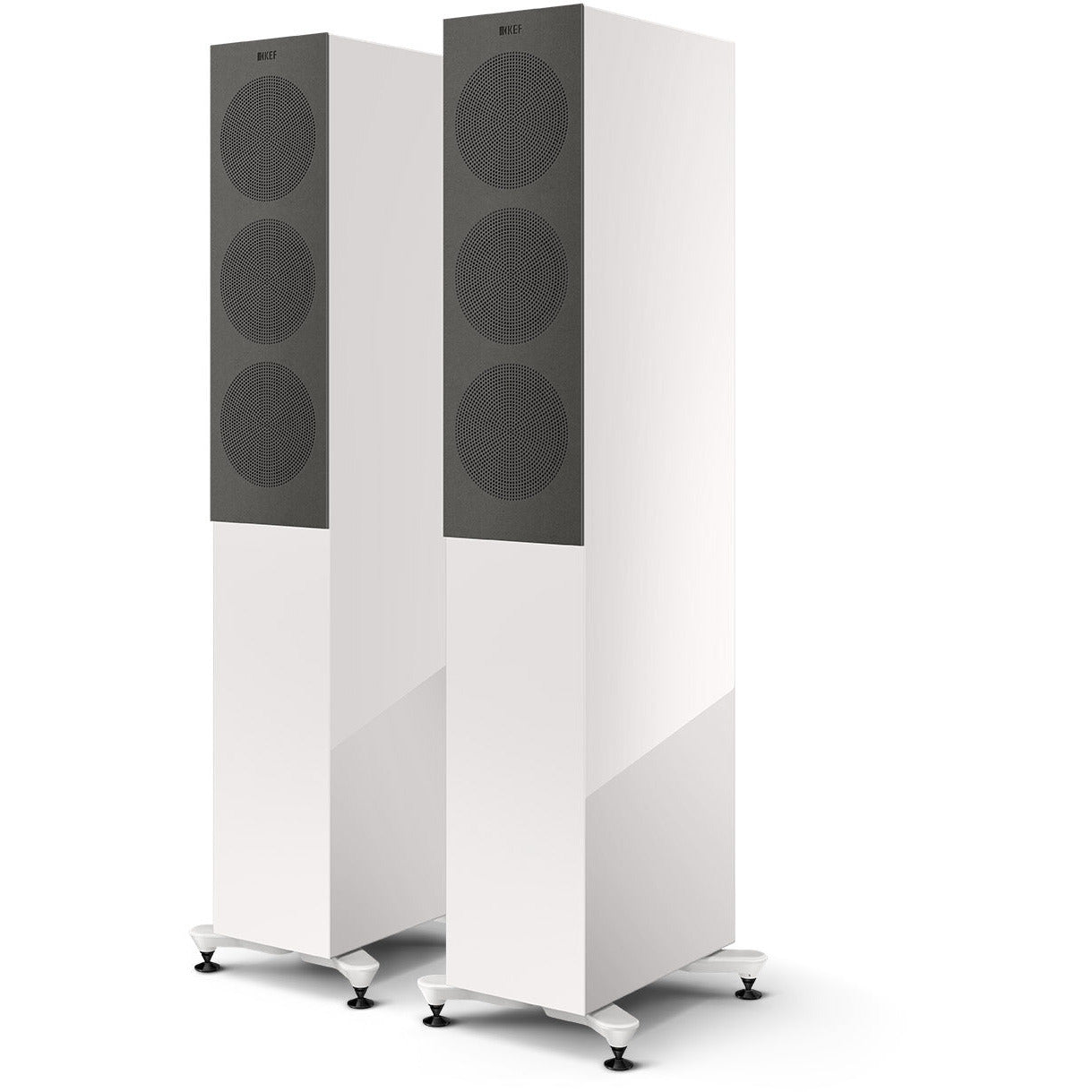 KEF R5 Meta White Grille