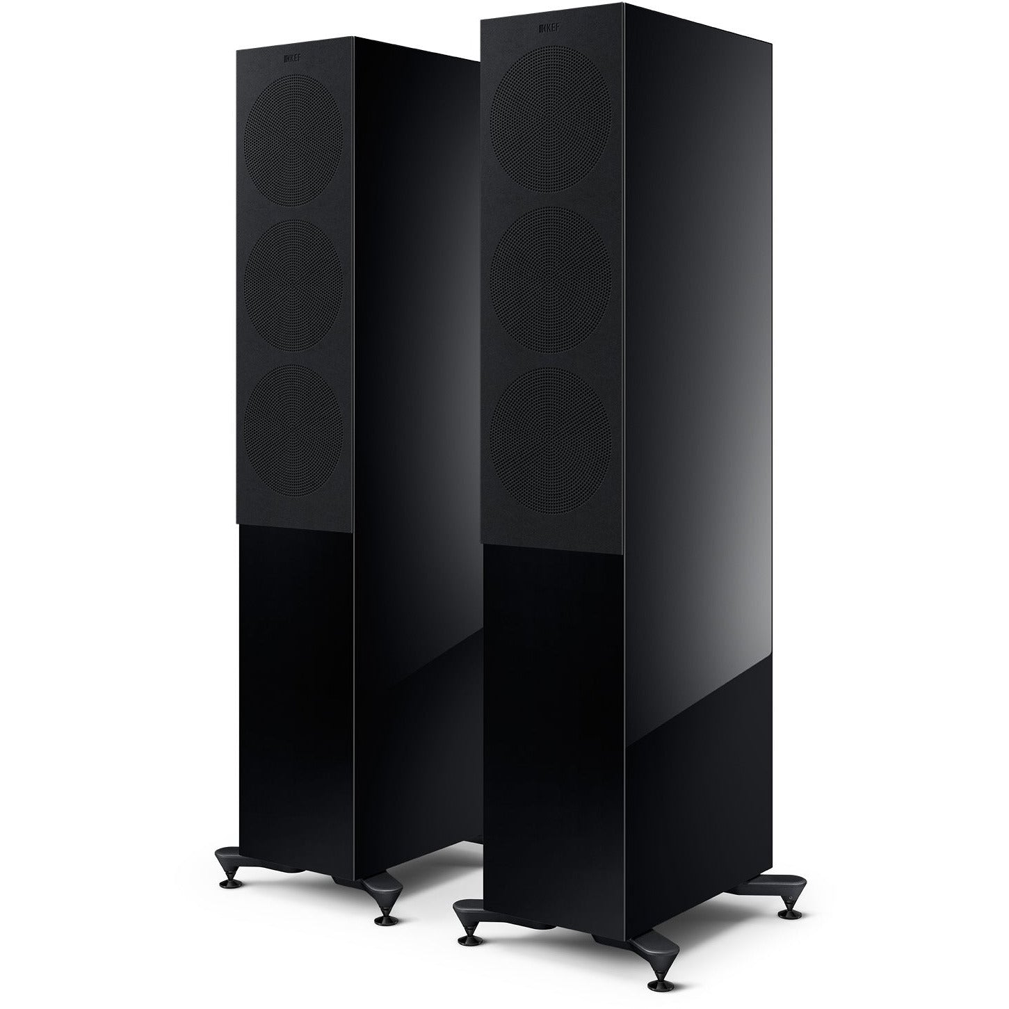 KEF R7 Meta Black Grille