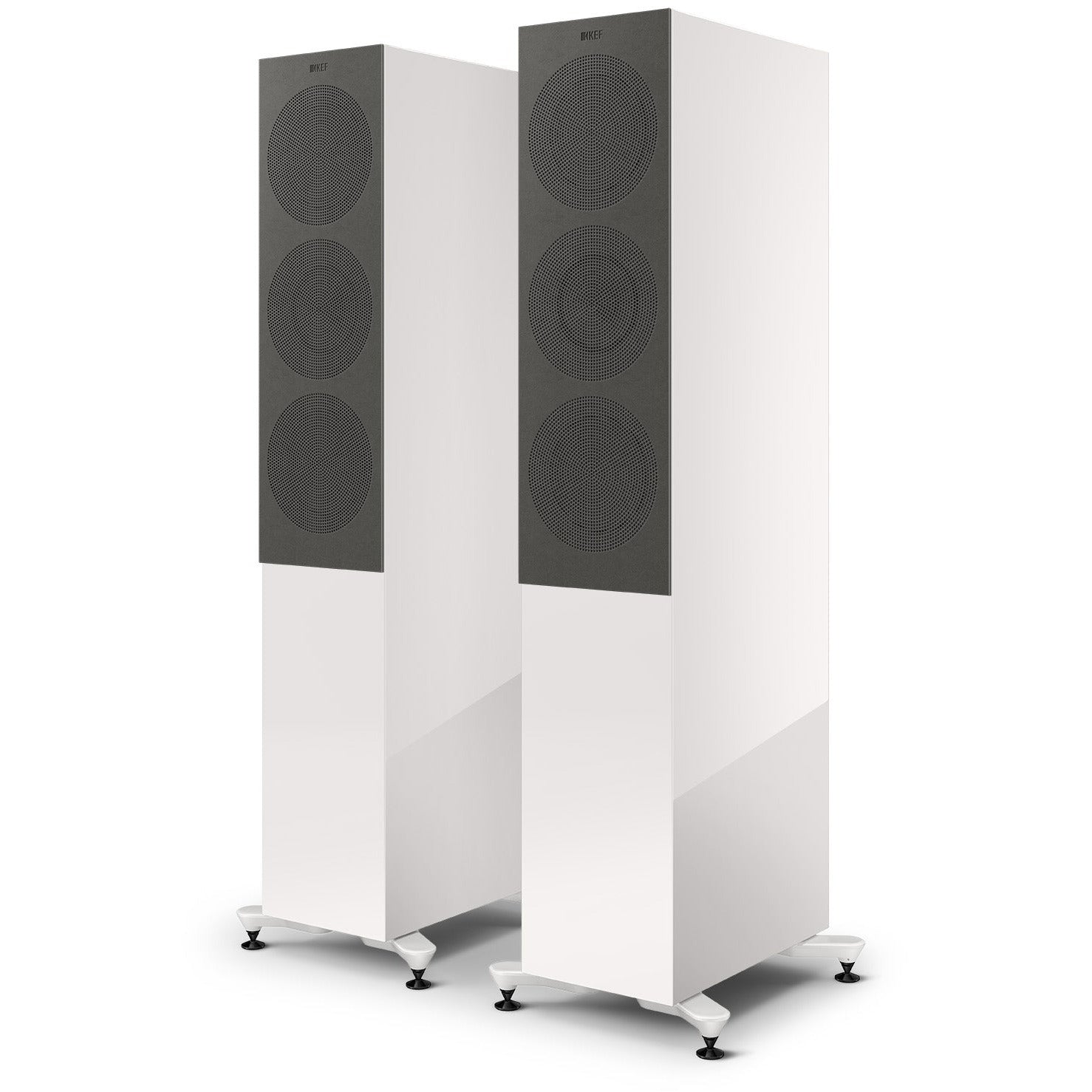 KEF R7 Meta White Grille