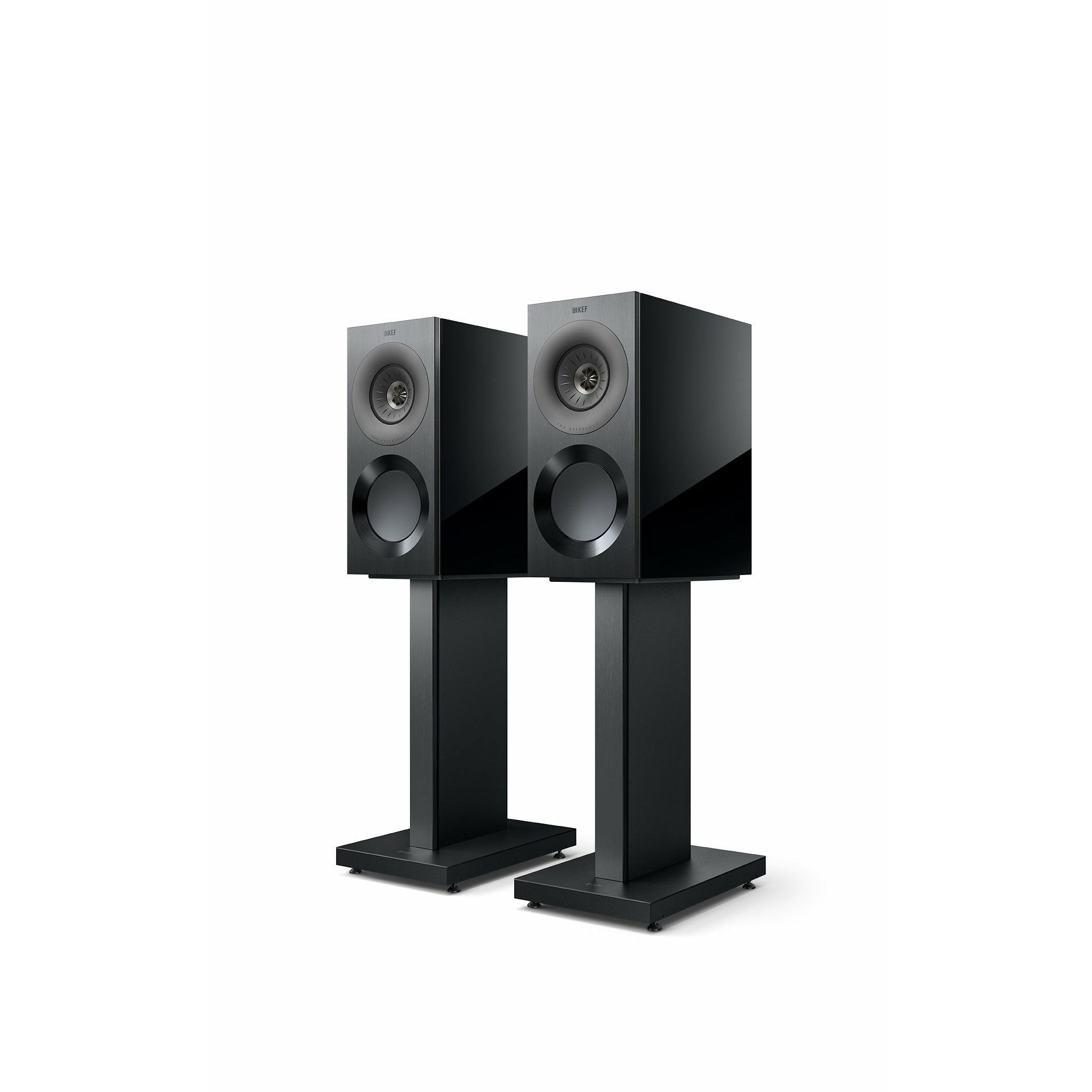 KEF Reference 1 Meta Grey and SRF-1 Black