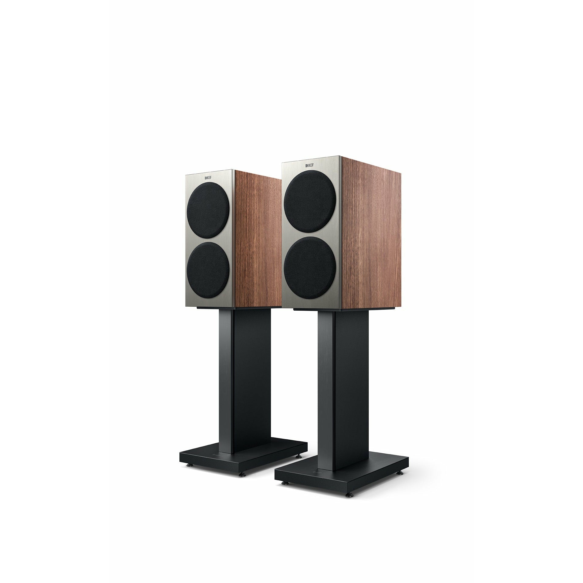 KEF Reference 1 Meta Silver with S-RF1 Black Grille