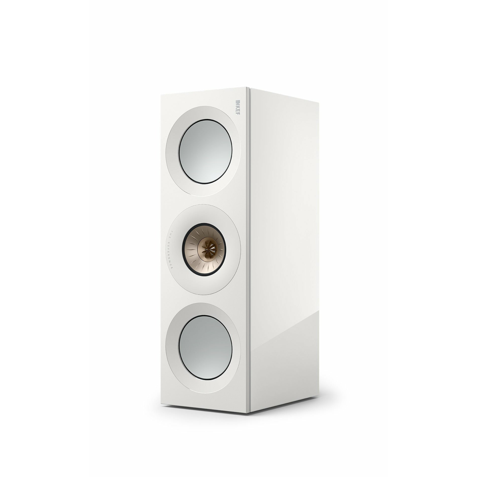 KEF Reference 2 Meta Champagne Vertical Angle