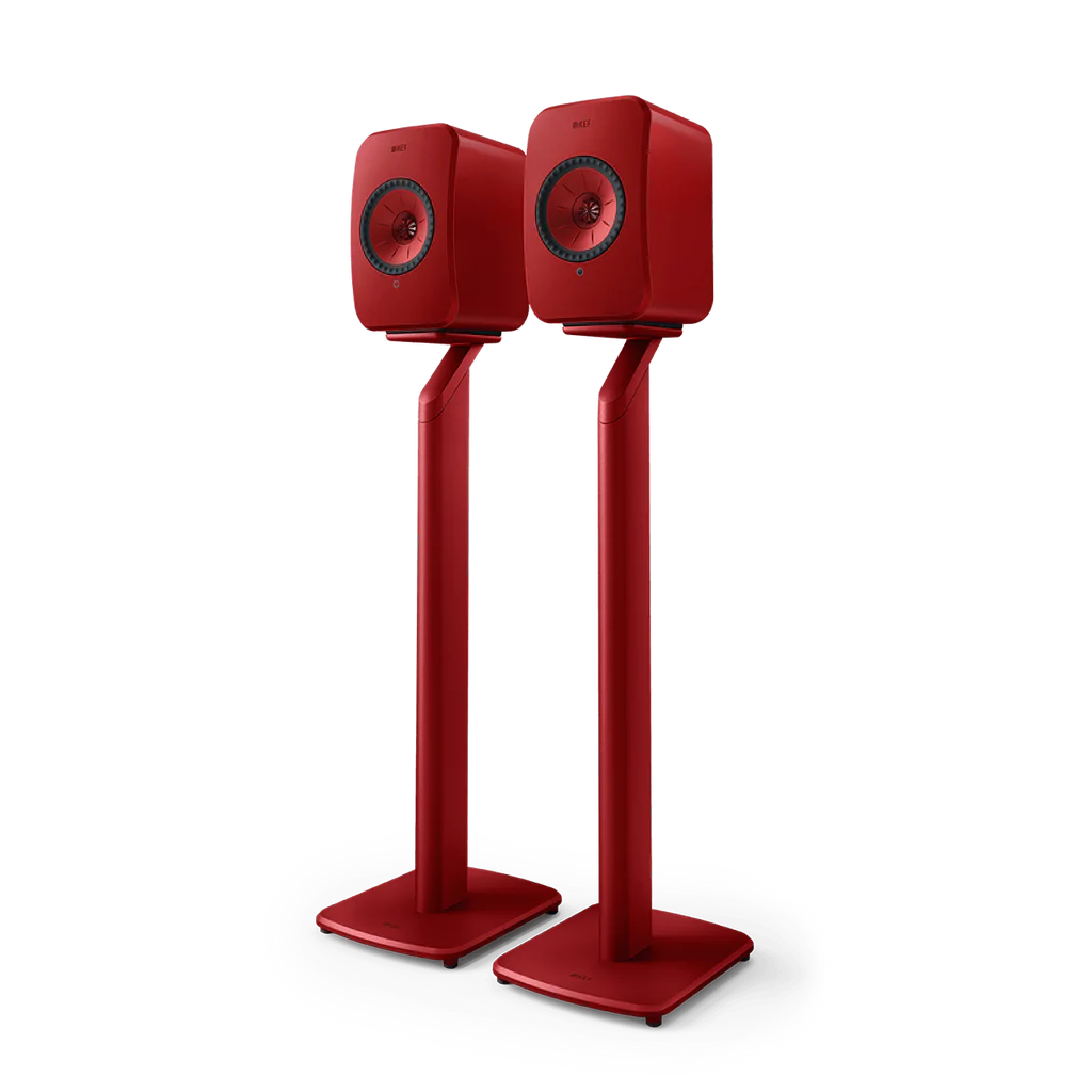 KEF S1 Red and LSXII Red