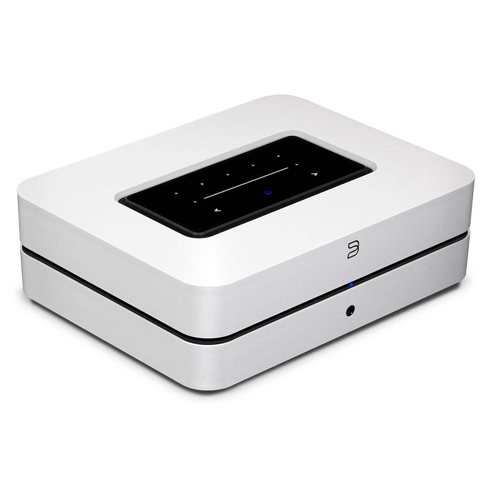 Bluesound POWERNODE (N330) Wireless Multi-Room Music Streaming Amplifier, White - Ex Demo