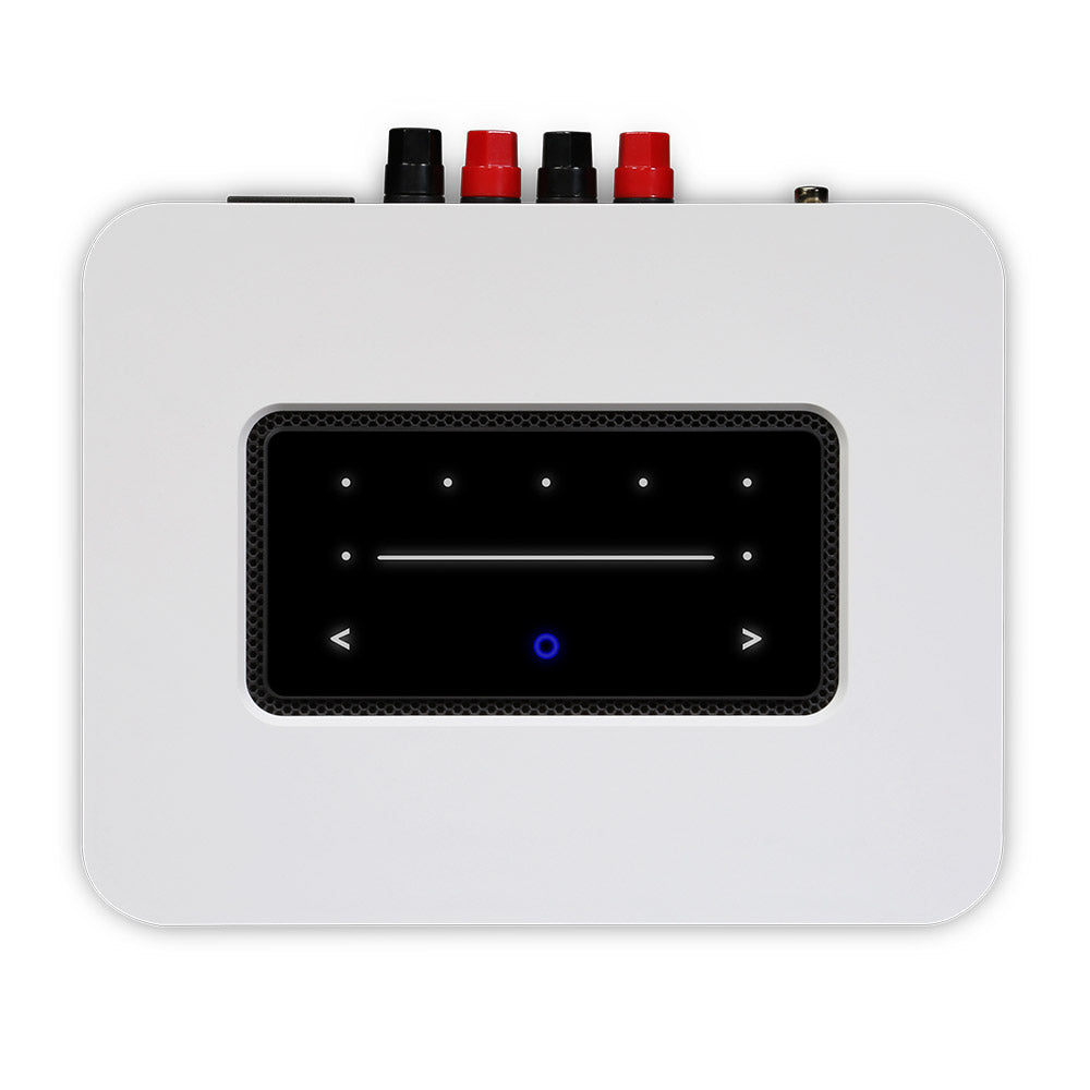 Bluesound POWERNODE (N330) Wireless Multi-Room Music Streaming Amplifier, White - Ex Demo