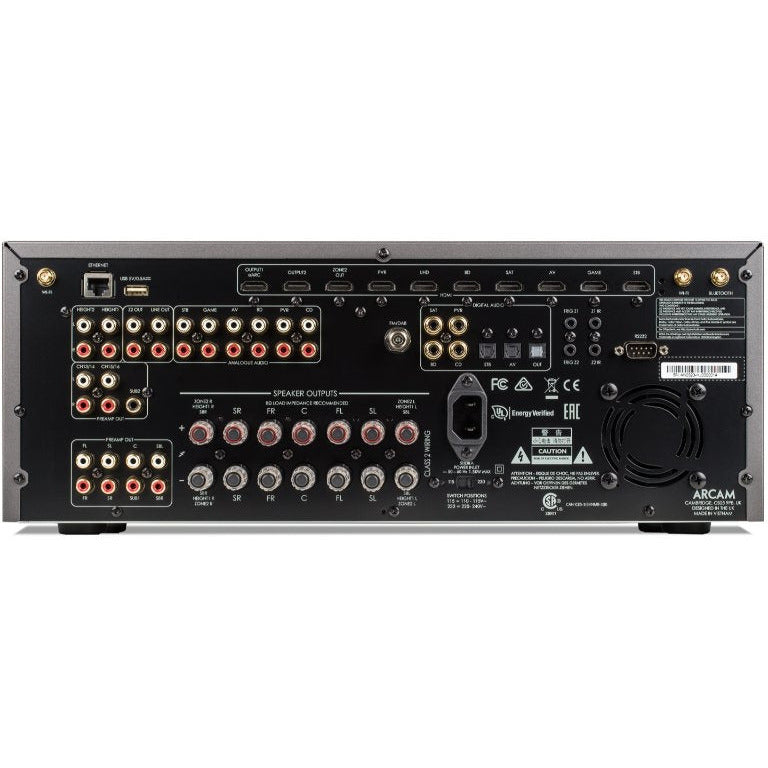 Arcam AVR21 Receiver Rear