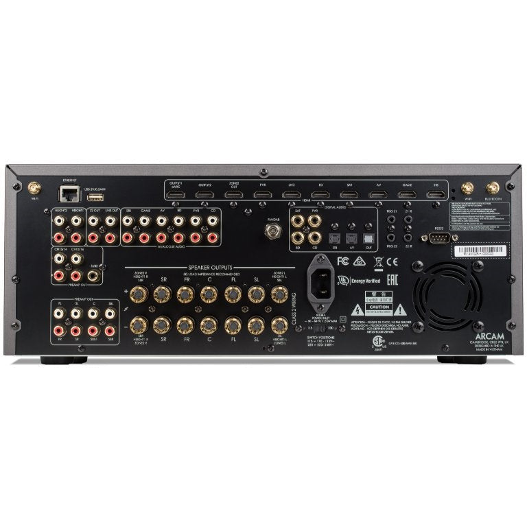 Arcam AVR31 Receiver Rear