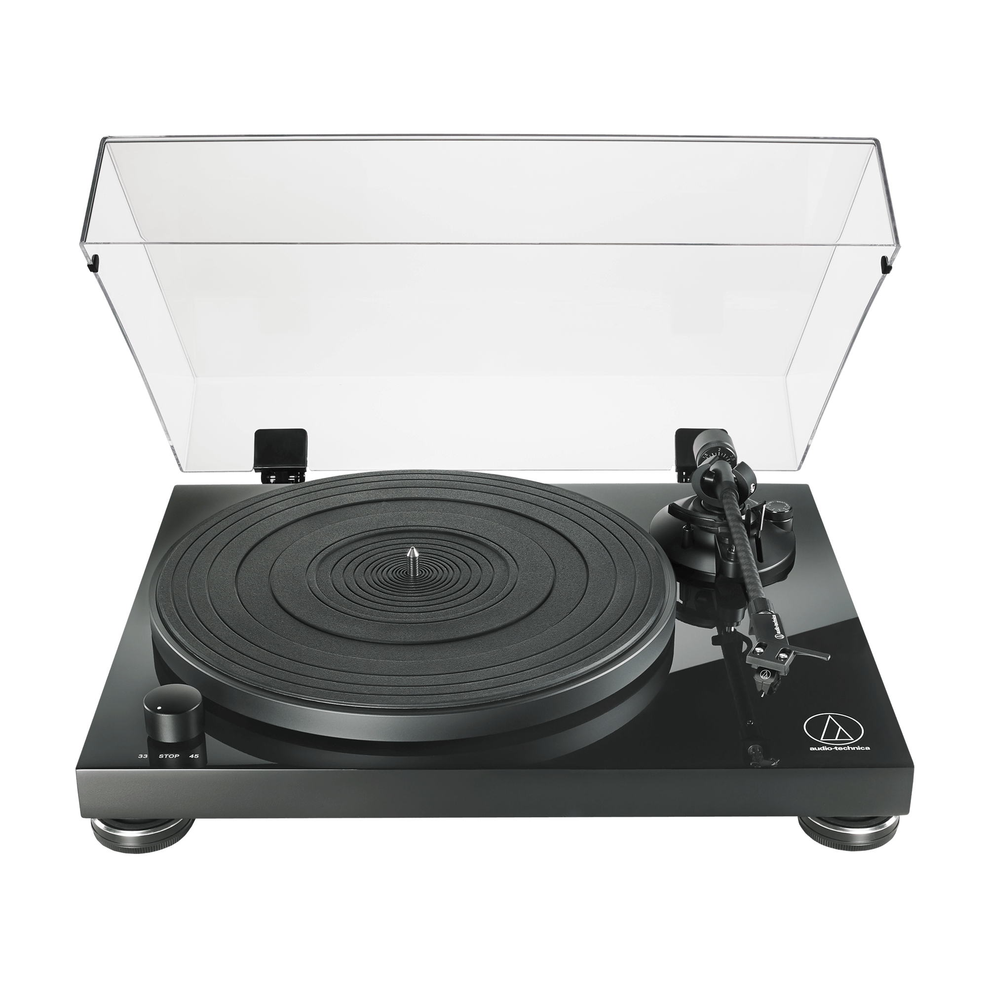 Audio Technica AT-LPW50PB Manual Belt Drive Turntable