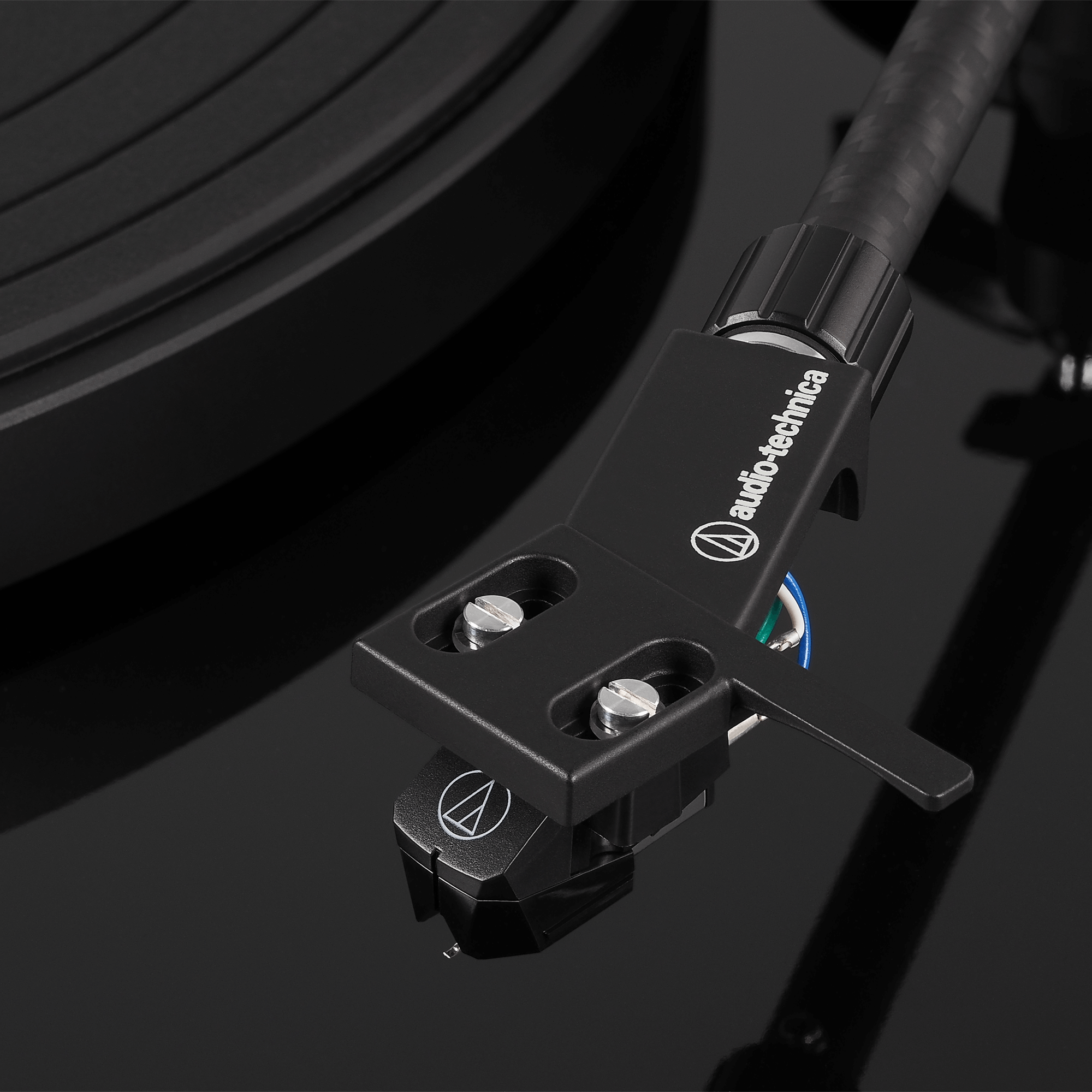 Audio Technica AT-LPW50PB Manual Belt Drive Turntable