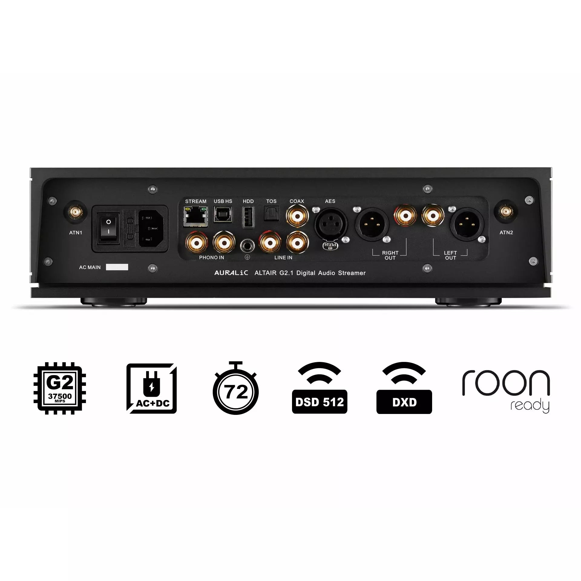 Auralic ALTAIR G2.1 Digital Audio Streamer Rear