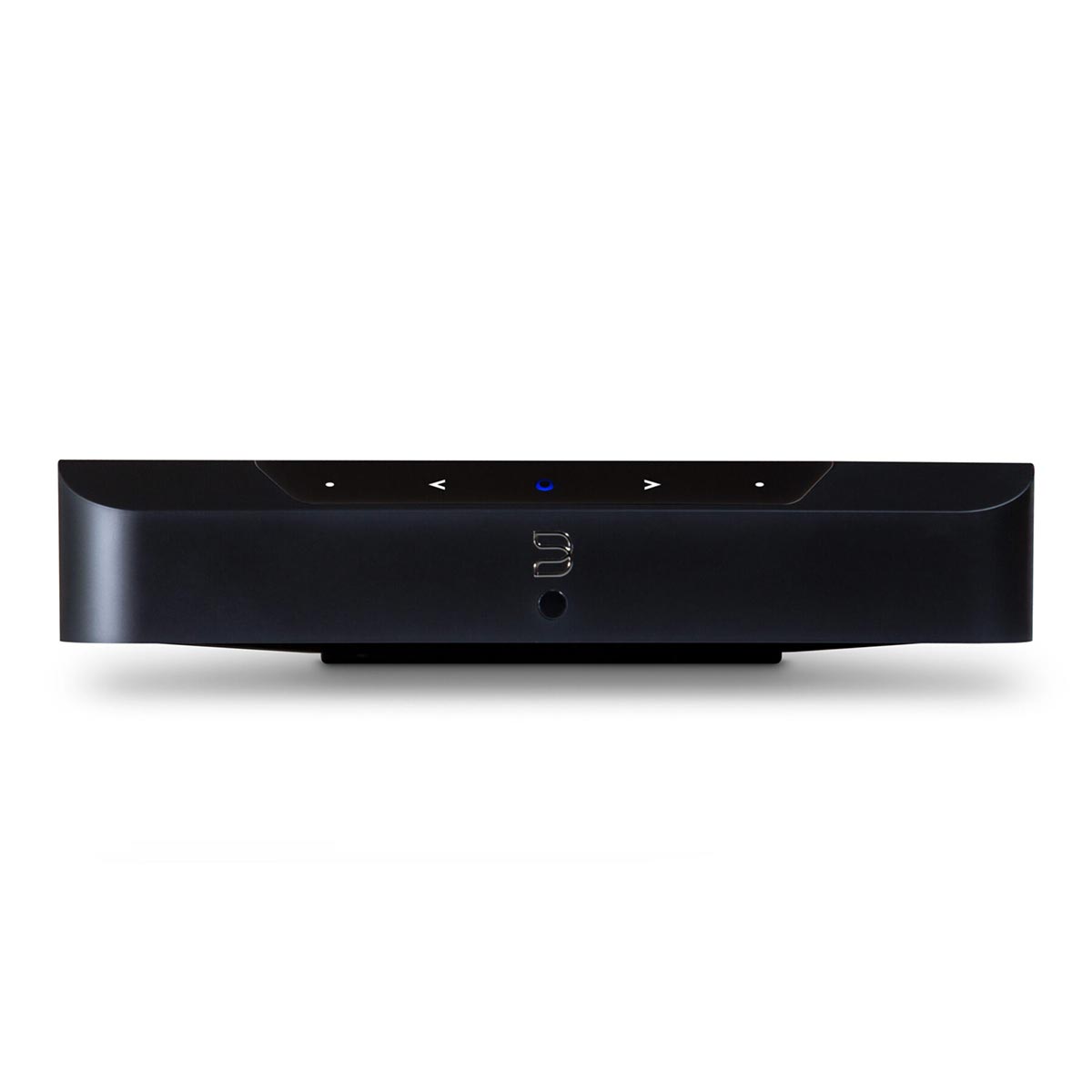 Black Bluesound Powernode Edge (N230) Wireless Streaming Amplifier Front