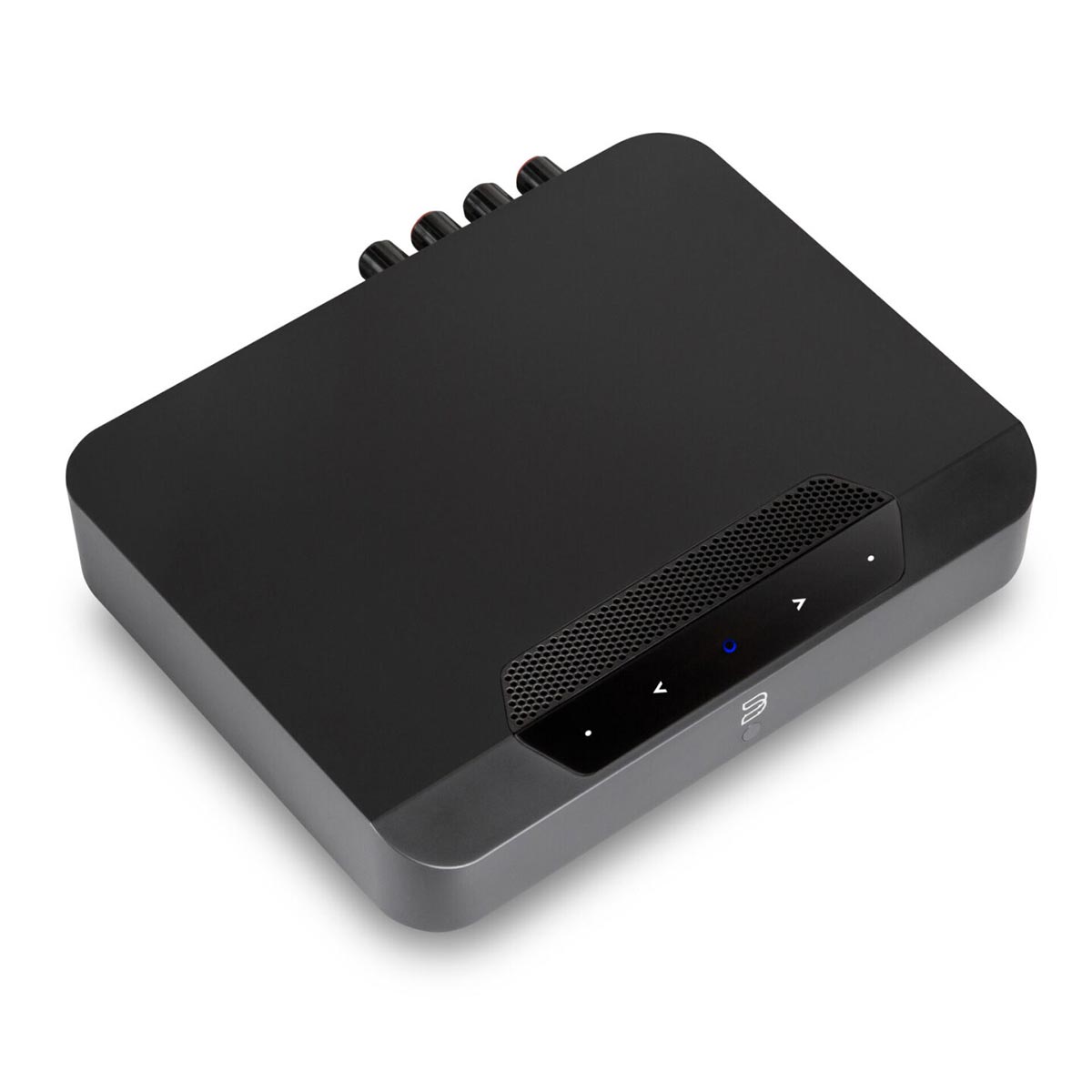 Black Bluesound Powernode Edge (N230) Wireless Streaming Amplifier Top