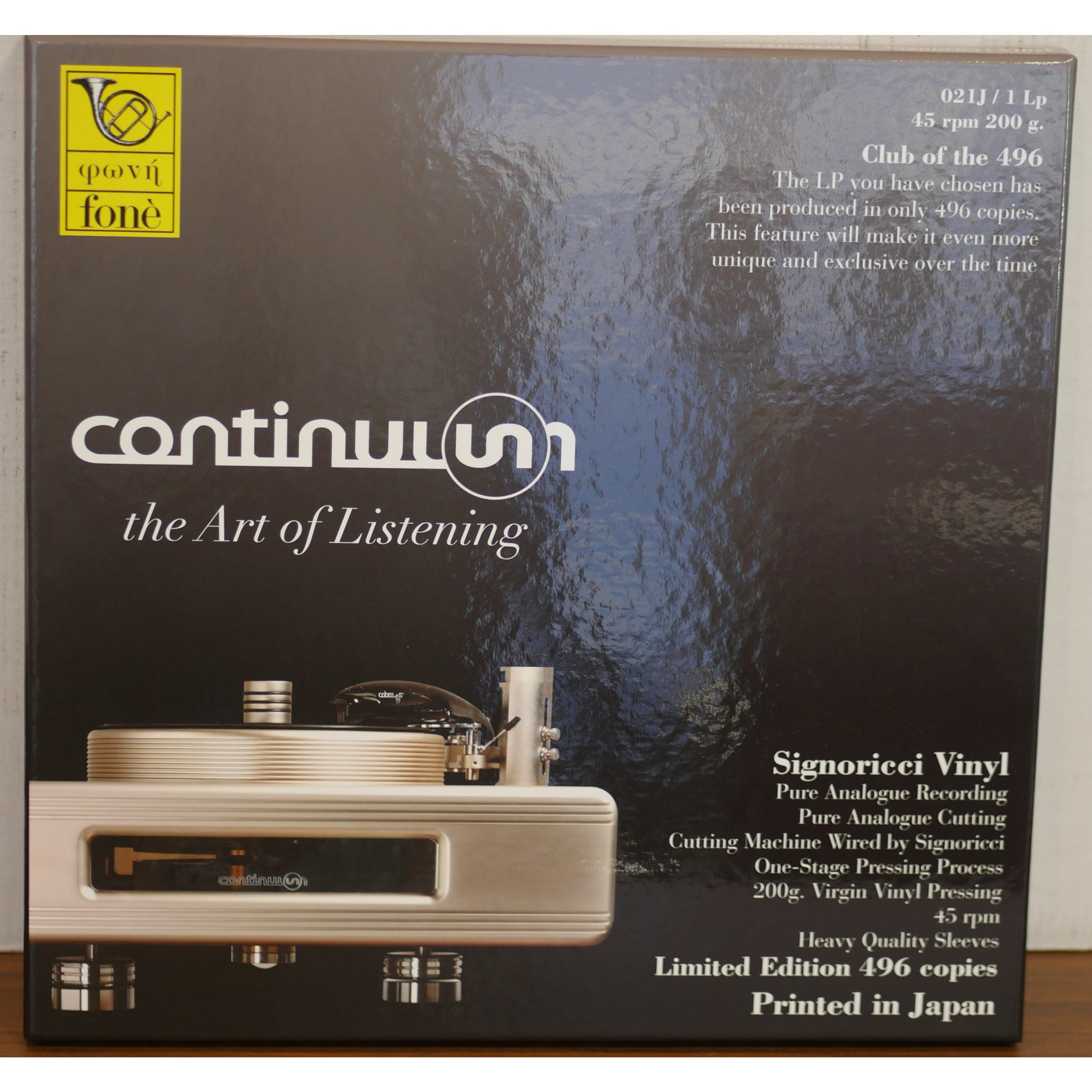 Continuum The Art of Listening LP