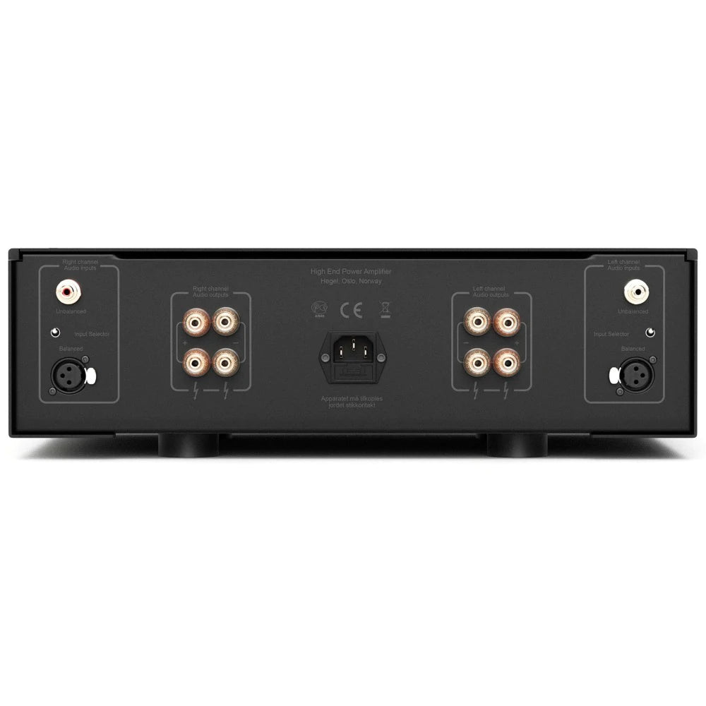 Hegel H20 Power Amplifier Rear