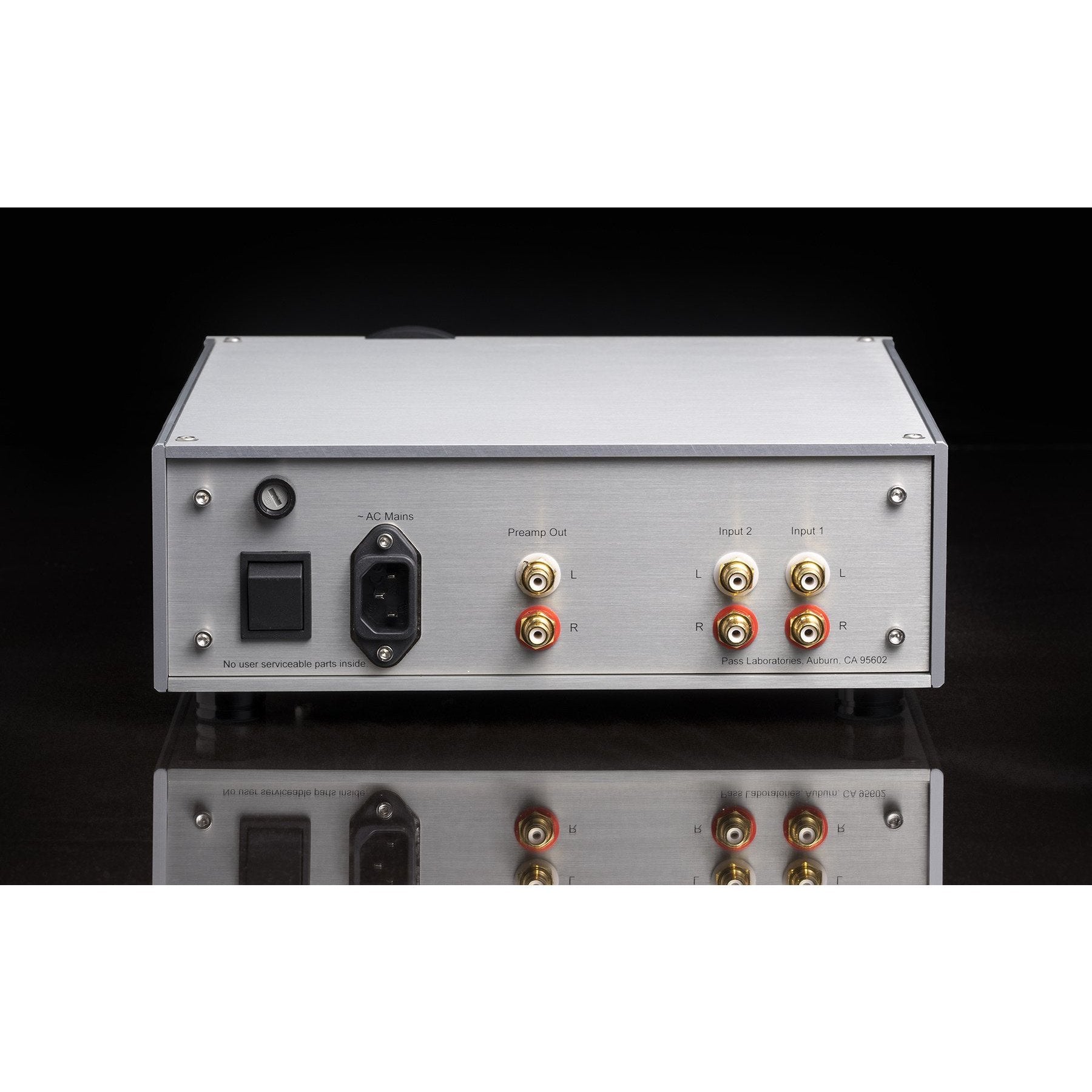 Silver Pass Labs HPA-1 Headphone Amplifier Rear