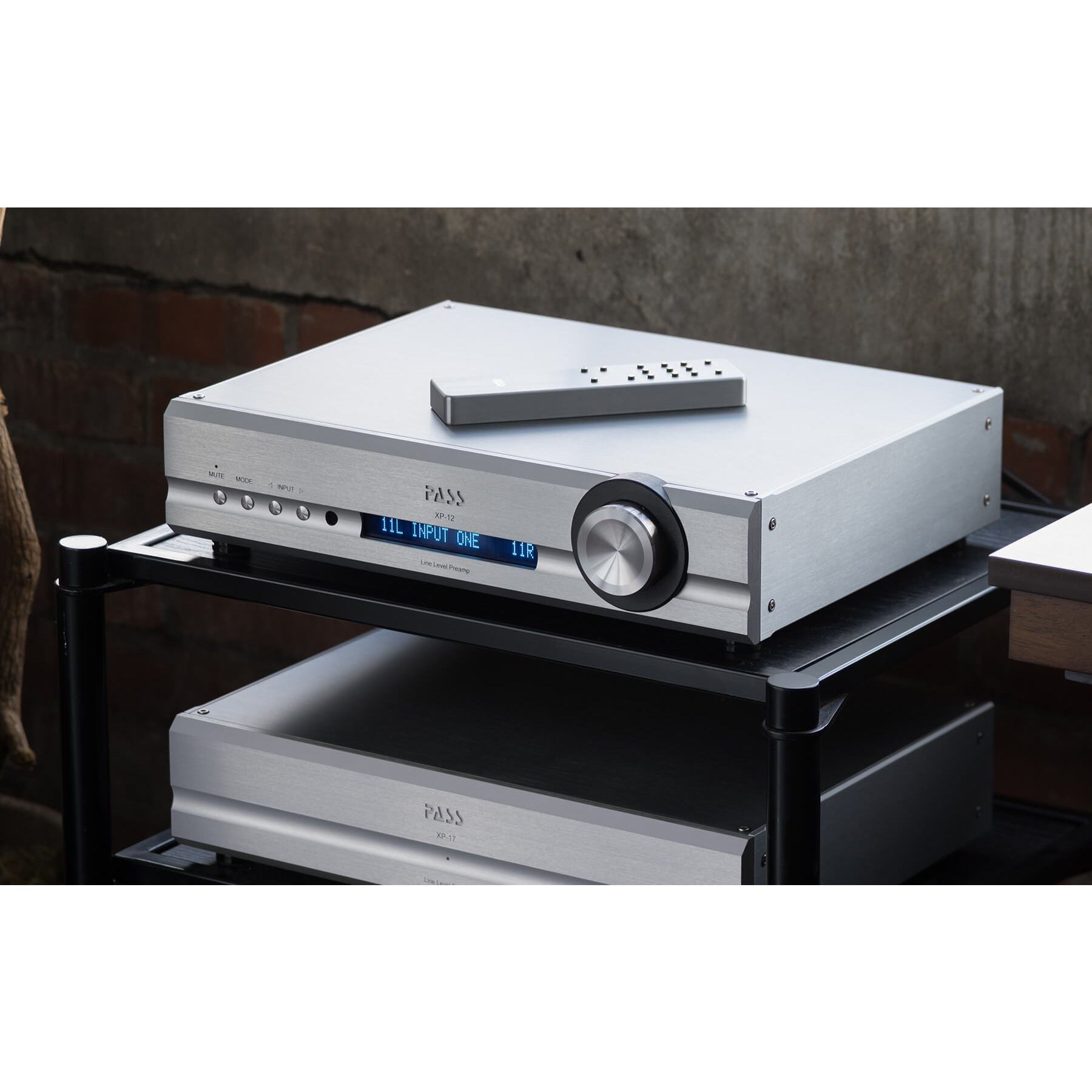 Silver Pass Labs XP-12 Preamplifier on Stack