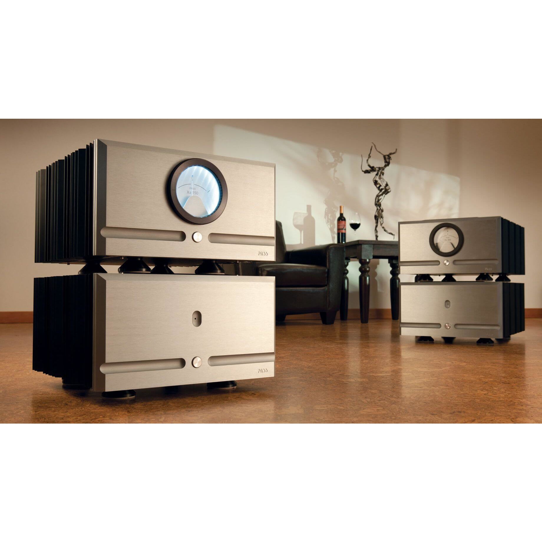 Silver Pass Labs XS150 Monoblock Amplifier Stack