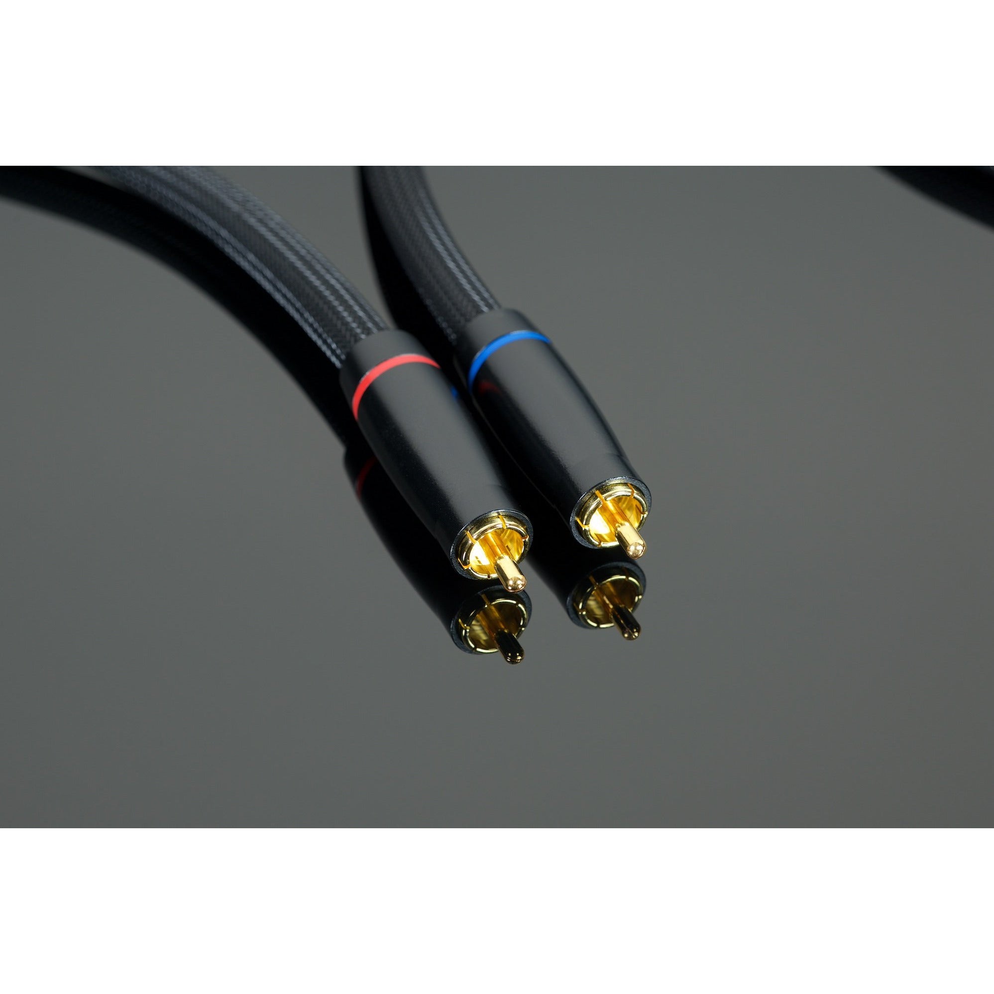 Transparent Ultra Phono Interconnect Closeup