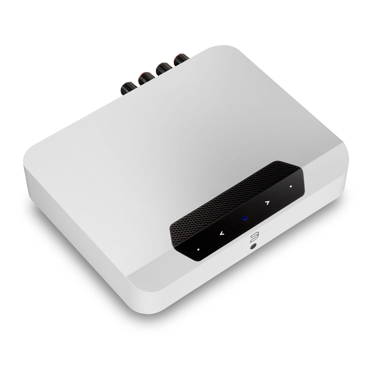 White Bluesound Powernode Edge (N230) Wireless Streaming Amplifier Top