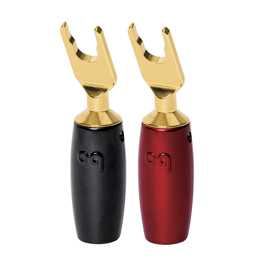 AudioQuest 507 Series Multi-Spade, Gold (Set of 4) - AudioQuest Clearance