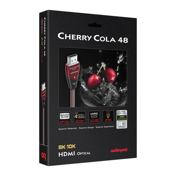 AudioQuest Cherry Cola 48 Active Optical HDMI Cable Box