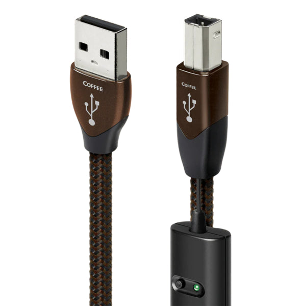 AudioQuest Coffee USB Cable (USB-A to USB-B)