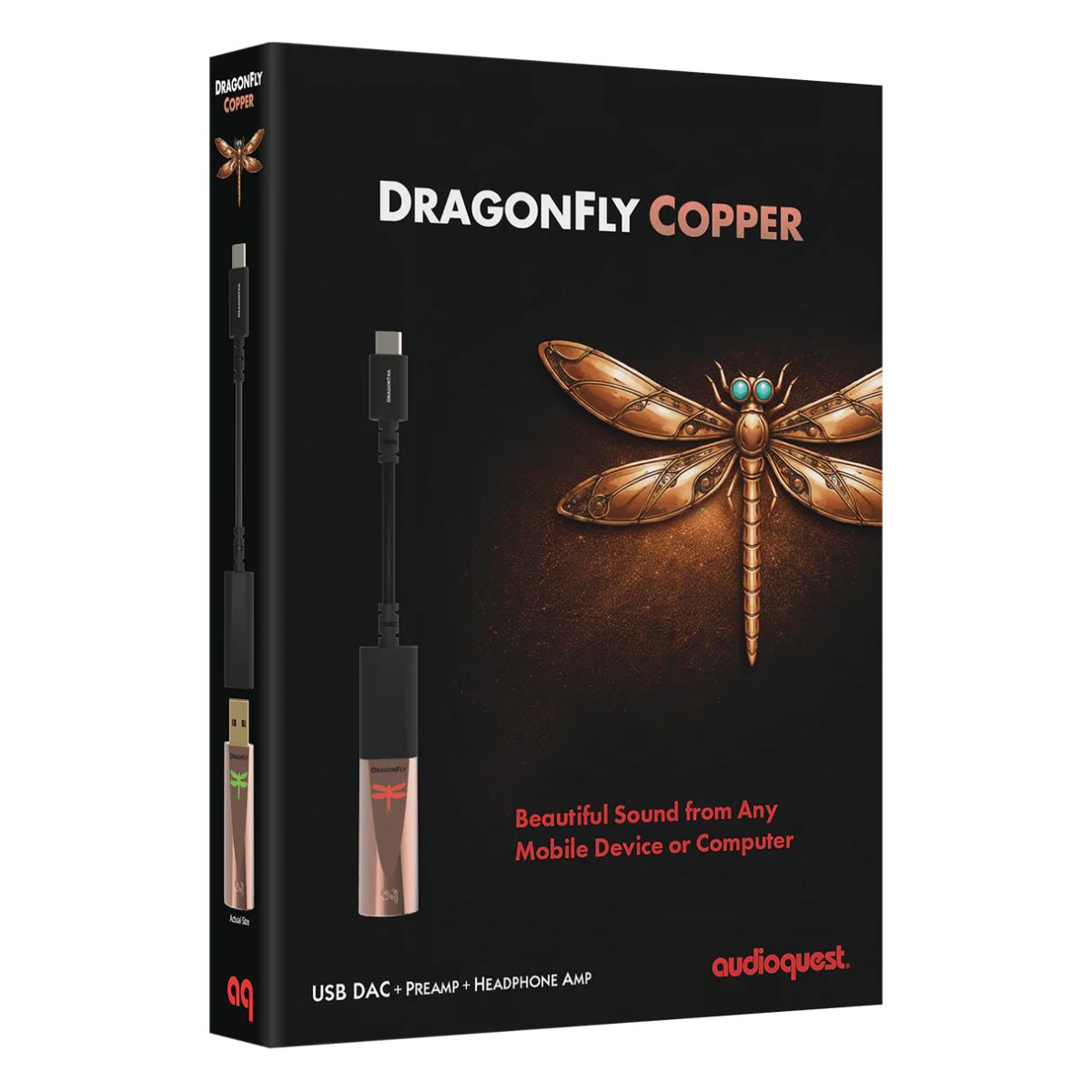 AudioQuest DragonFly Copper Portable Headphone Amplifier