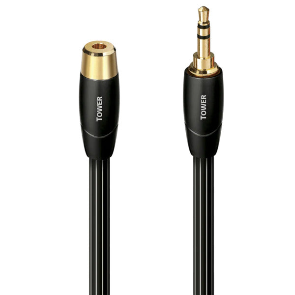 AudioQuest Tower Analog Interconnect (3.5mm Mini - 3.5mm Mini Female)