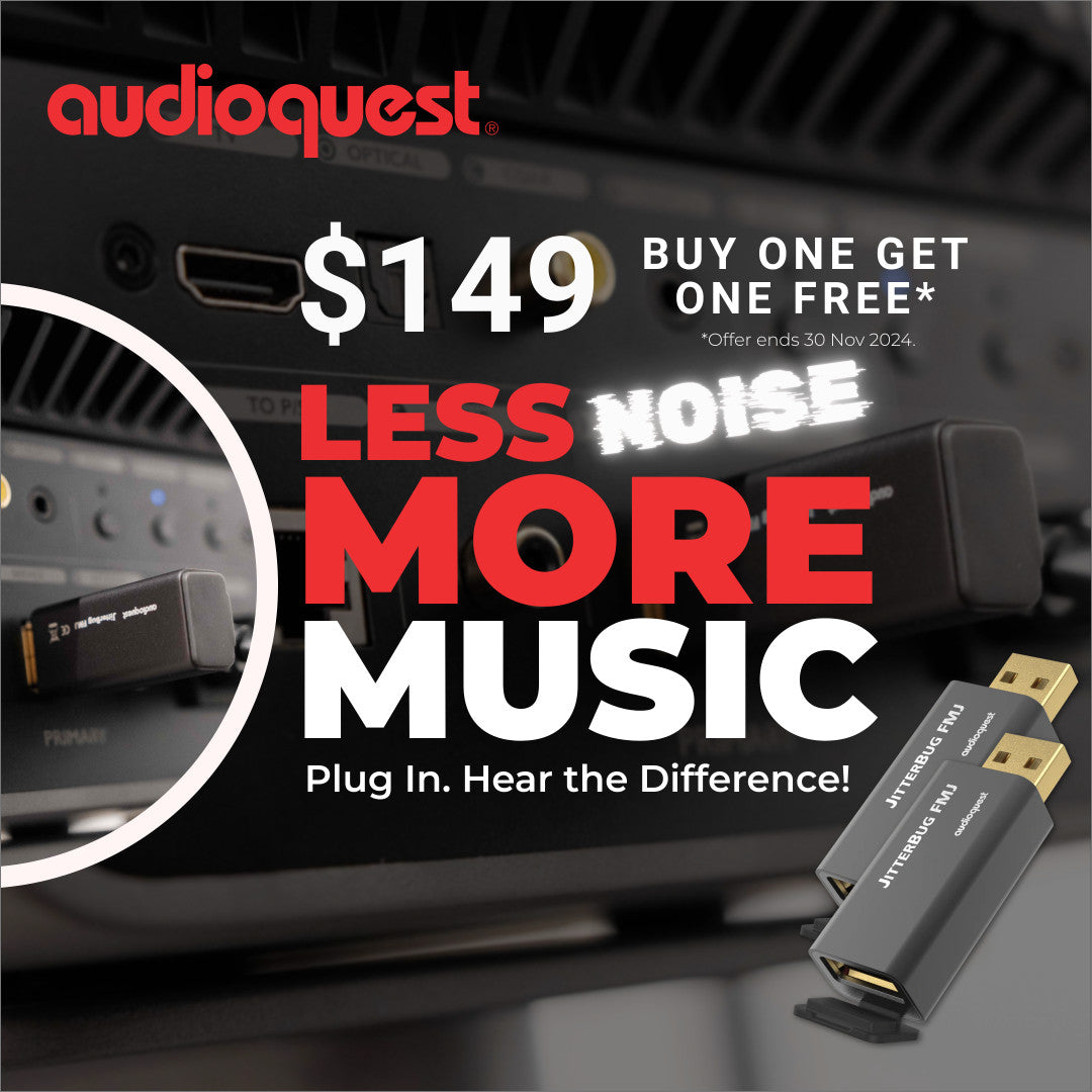 AudioQuest JitterBug FMJ | Buy One Get One Free. Ends 30 Nov 2024.