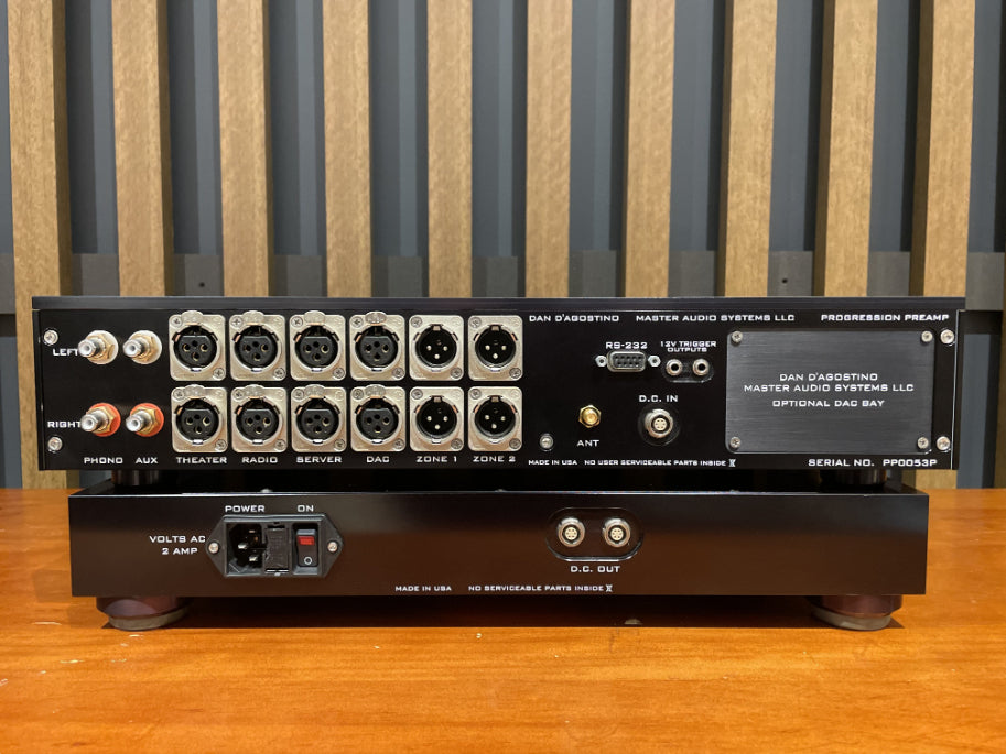 Dan D'Agostino Progression Preamplifier, Black - As Traded