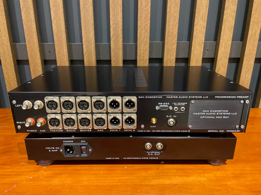 Dan D'Agostino Progression Preamplifier, Black - As Traded
