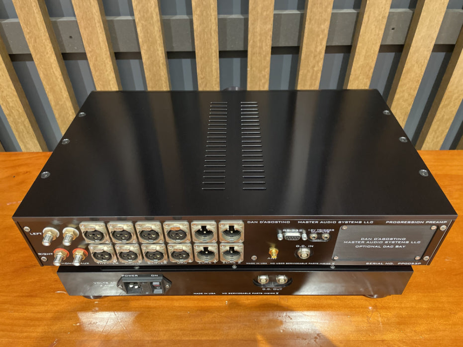 Dan D'Agostino Progression Preamplifier, Black - As Traded