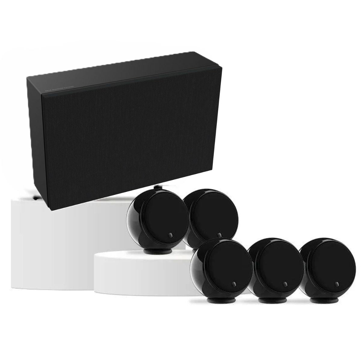 Gallo Acoustics Micro Speaker and Subwoofer 5.1 Package profilesub black