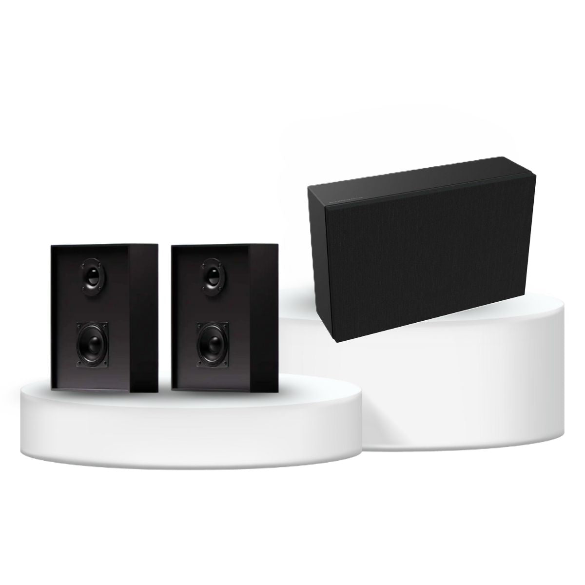Gallo Acoustics Profile 1 Speaker and Subwoofer 2.1 Package profilesub black