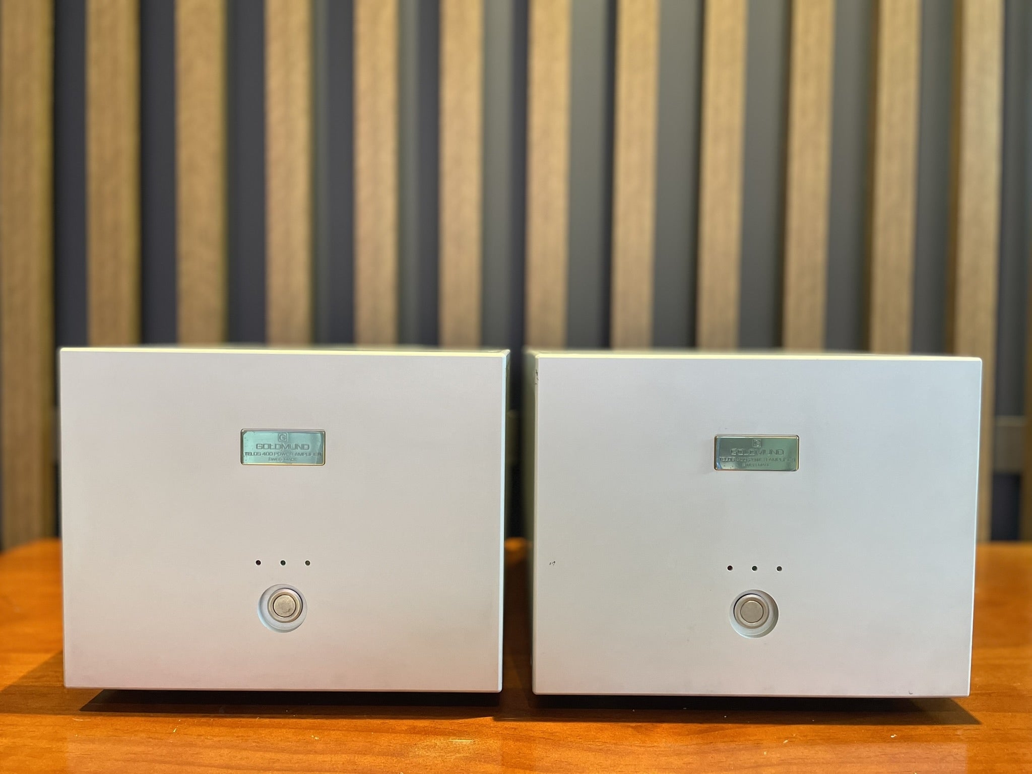 Goldmund Telos 400 Power Amplifier Pair - Consignment