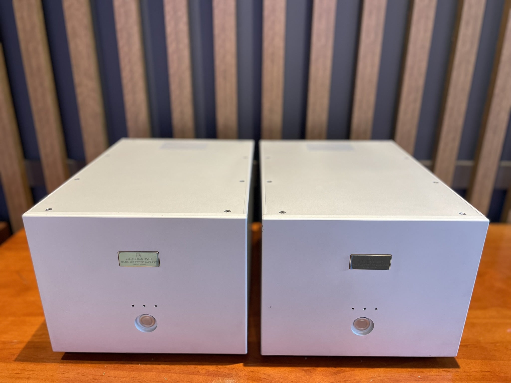 Goldmund Telos 400 Power Amplifier Pair - Consignment